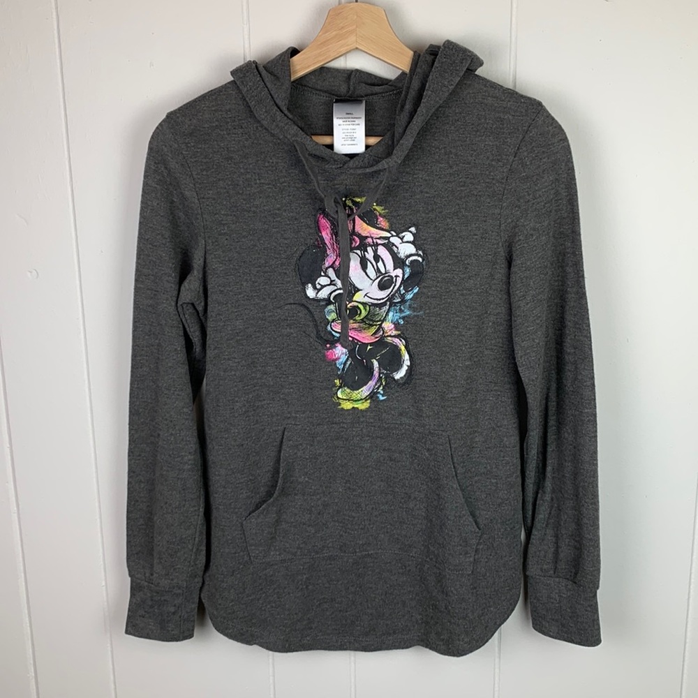 Disney Pullover Hoodie Minnie Mouse Jerry Leigh Collection Womens Small